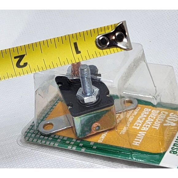 Littelfuse 30A Circuit Breaker with Bracket OEM 813030BP 0813030.XP - Picture 16 of 16